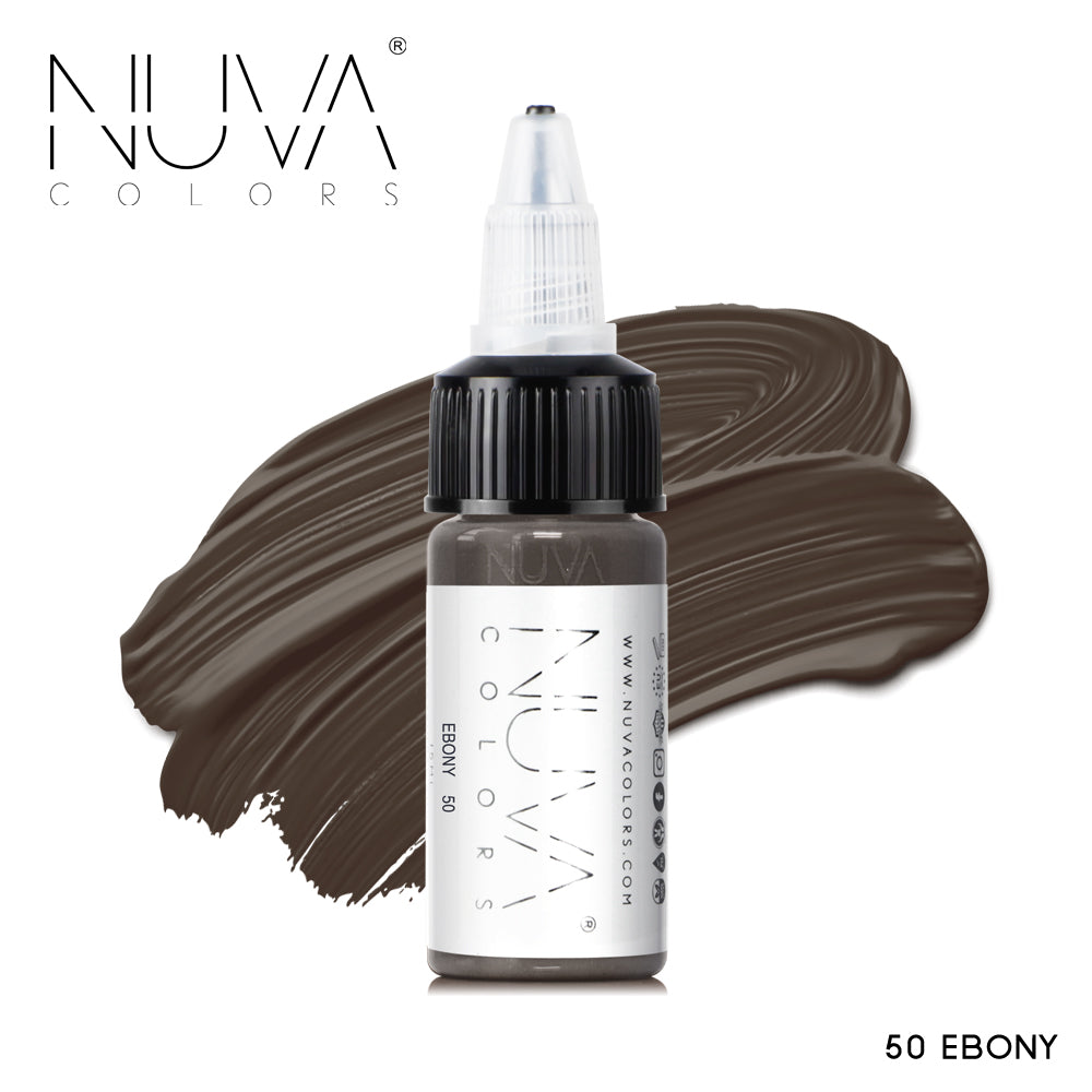 Ebony PMU Eyebrow Pigment | Nuva Colors – worldwidetattoo.ca