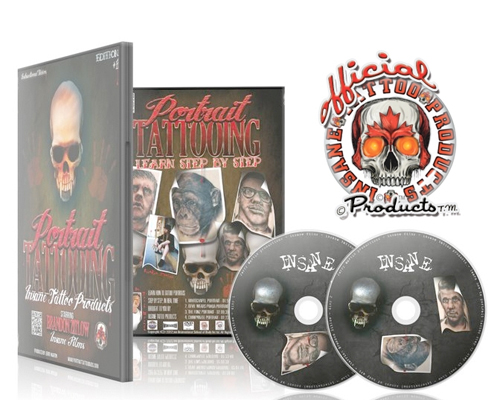 Learn How To Tattoo Portraits Instructional DVDs Tattoo Books 