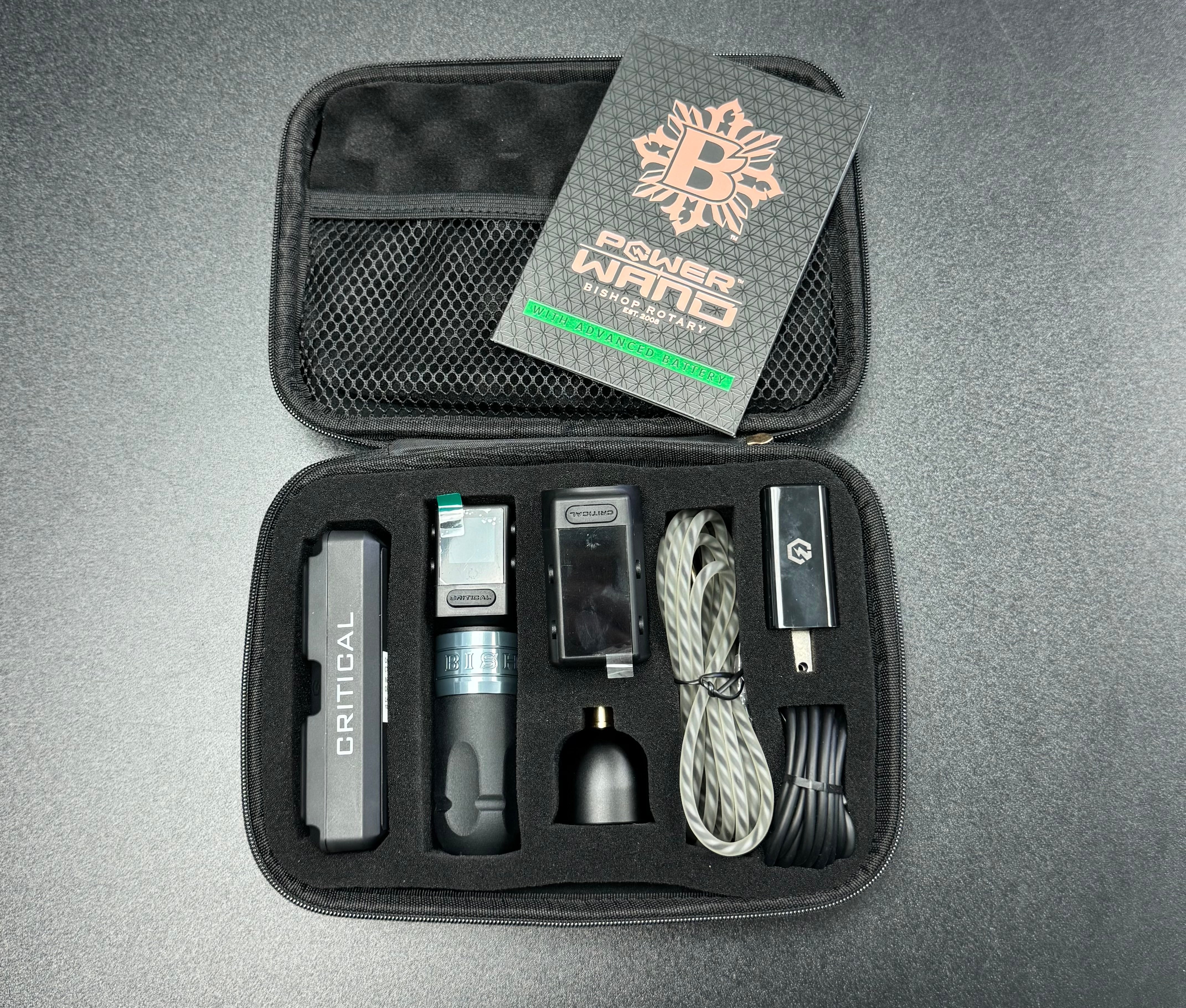 人体未使用 BISHOP タトゥーマシンPower Wand Full Set Bishop Power Wand Full Set Advanced – worldwidetattoo.ca