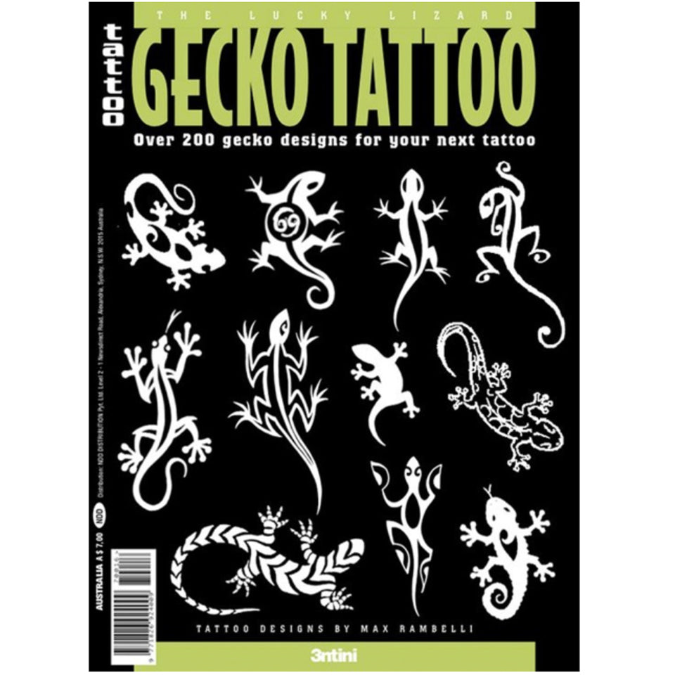Gecko Tribal Design Flash Book