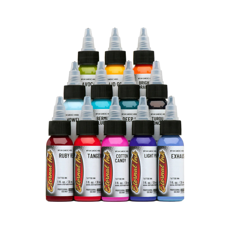 Bryan Sanchez M. Watercolor Ink Set | Eternal Ink – worldwidetattoo.ca