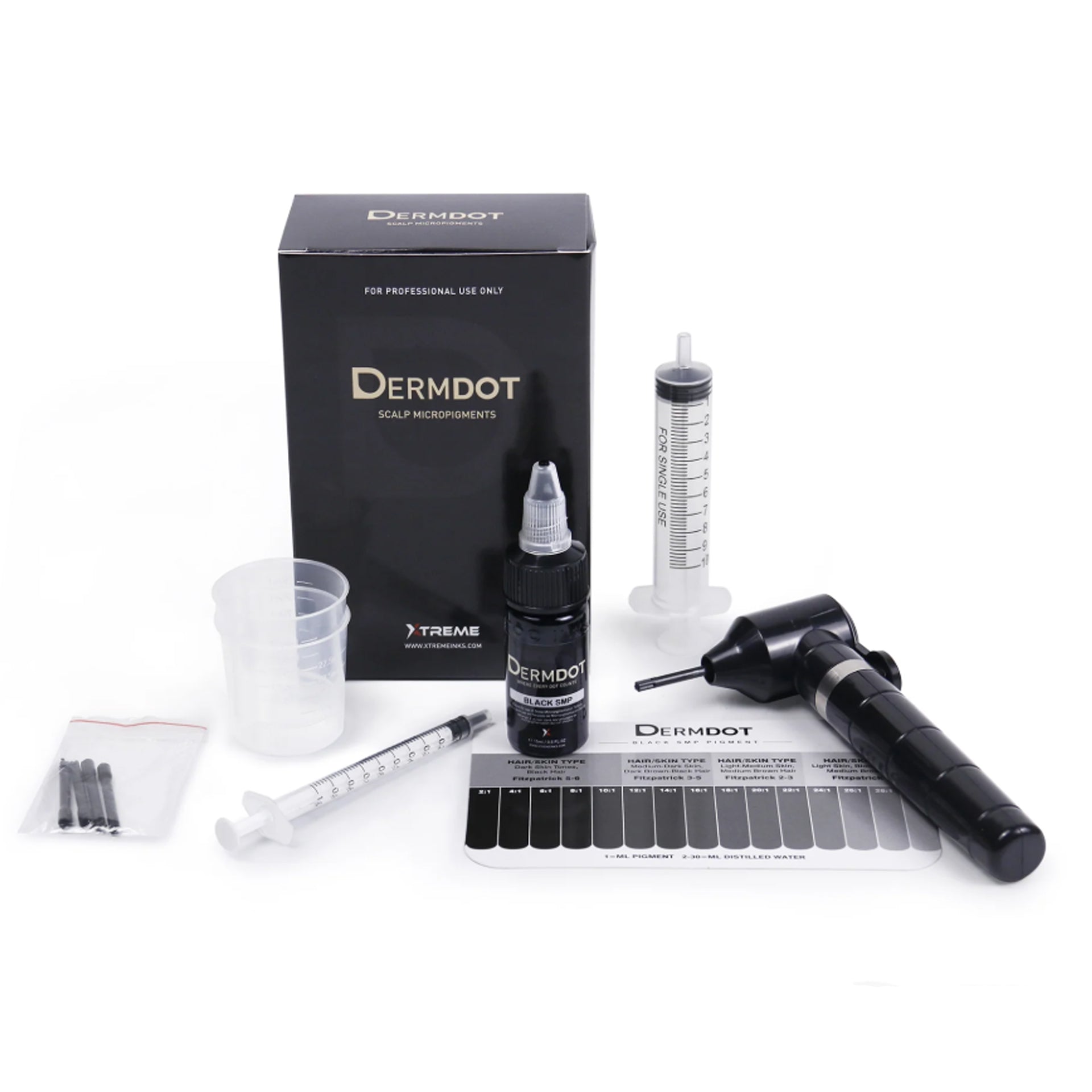 Dermdot Black SMP Pigment
