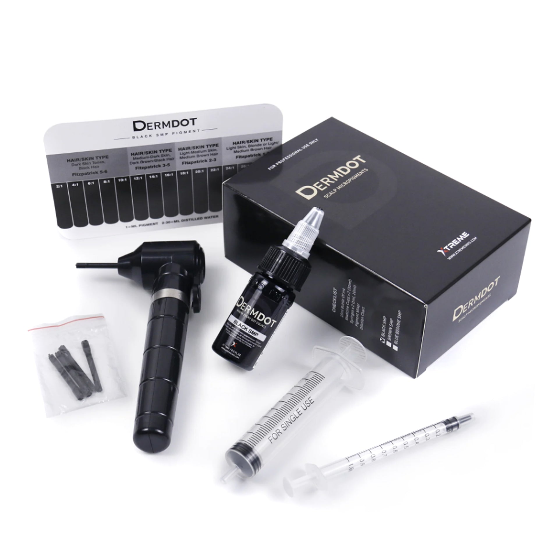 Dermdot Black SMP Pigment