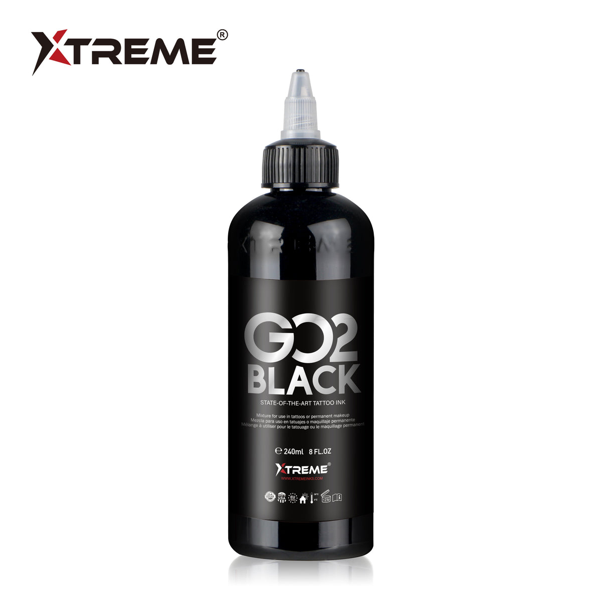 Exclusive Ink 2 GO2 Black | Xtreme Inks – worldwidetattoo.ca