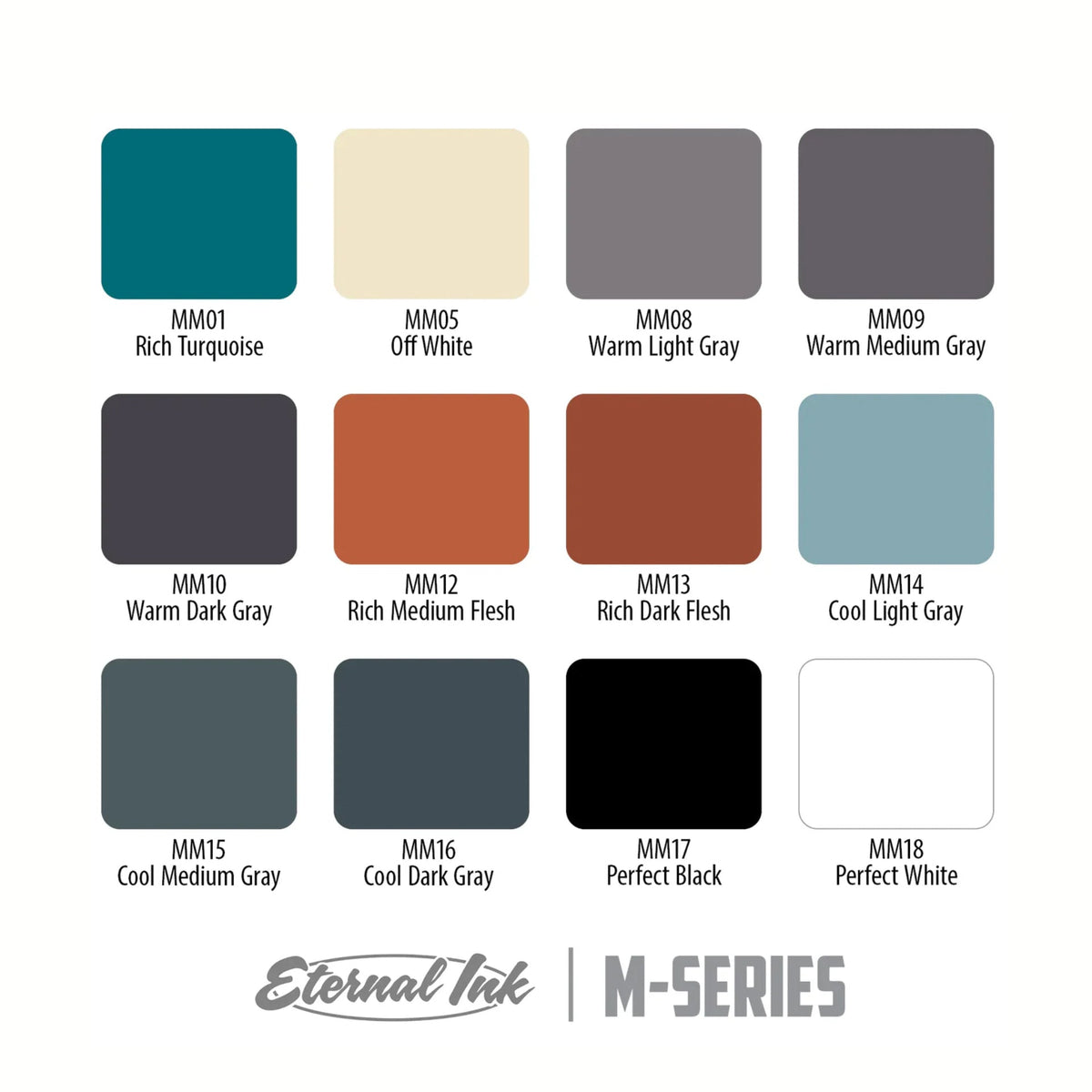 M Series Set | Eternal Ink – worldwidetattoo.ca