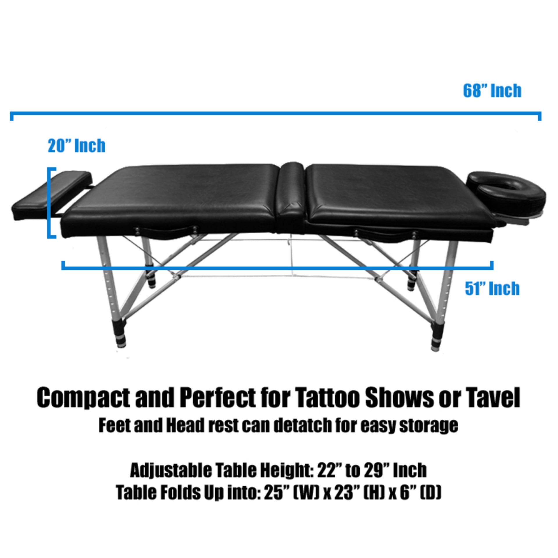 Mini Tattoo Massage Table