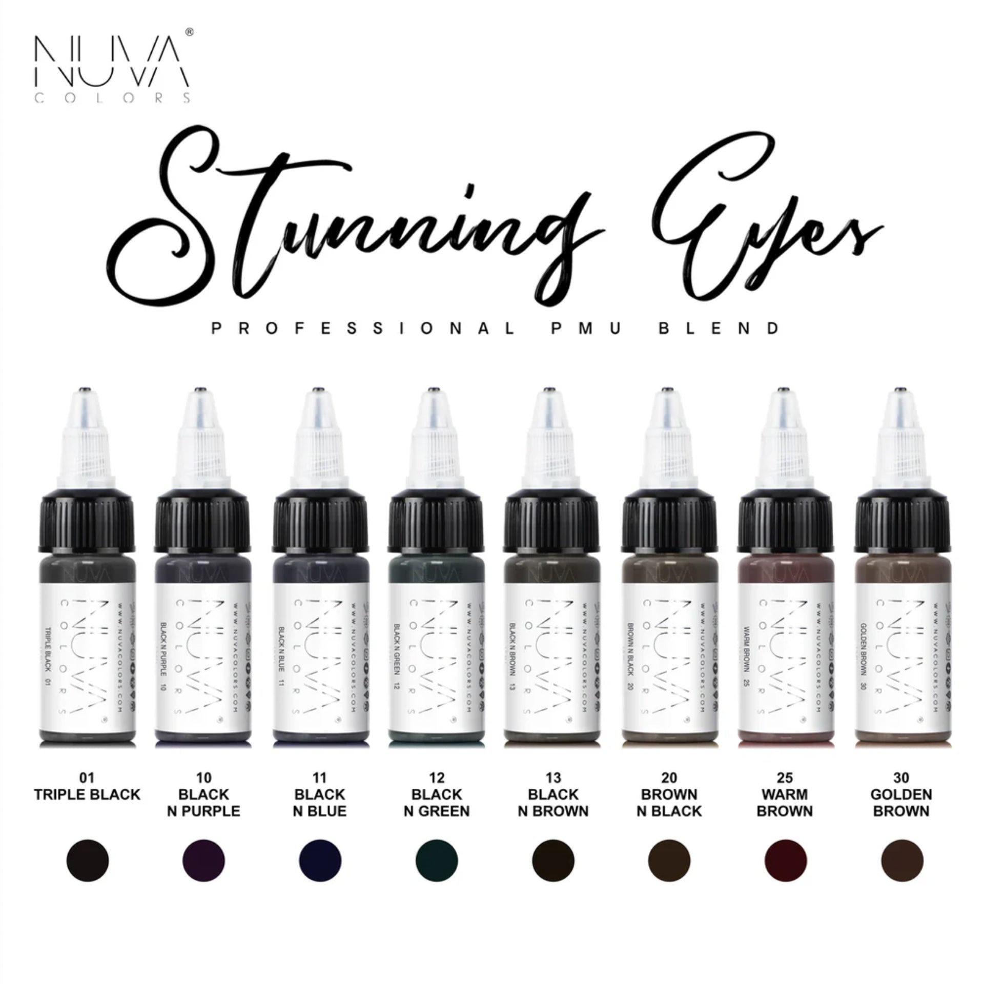 Professional PMU Pigments