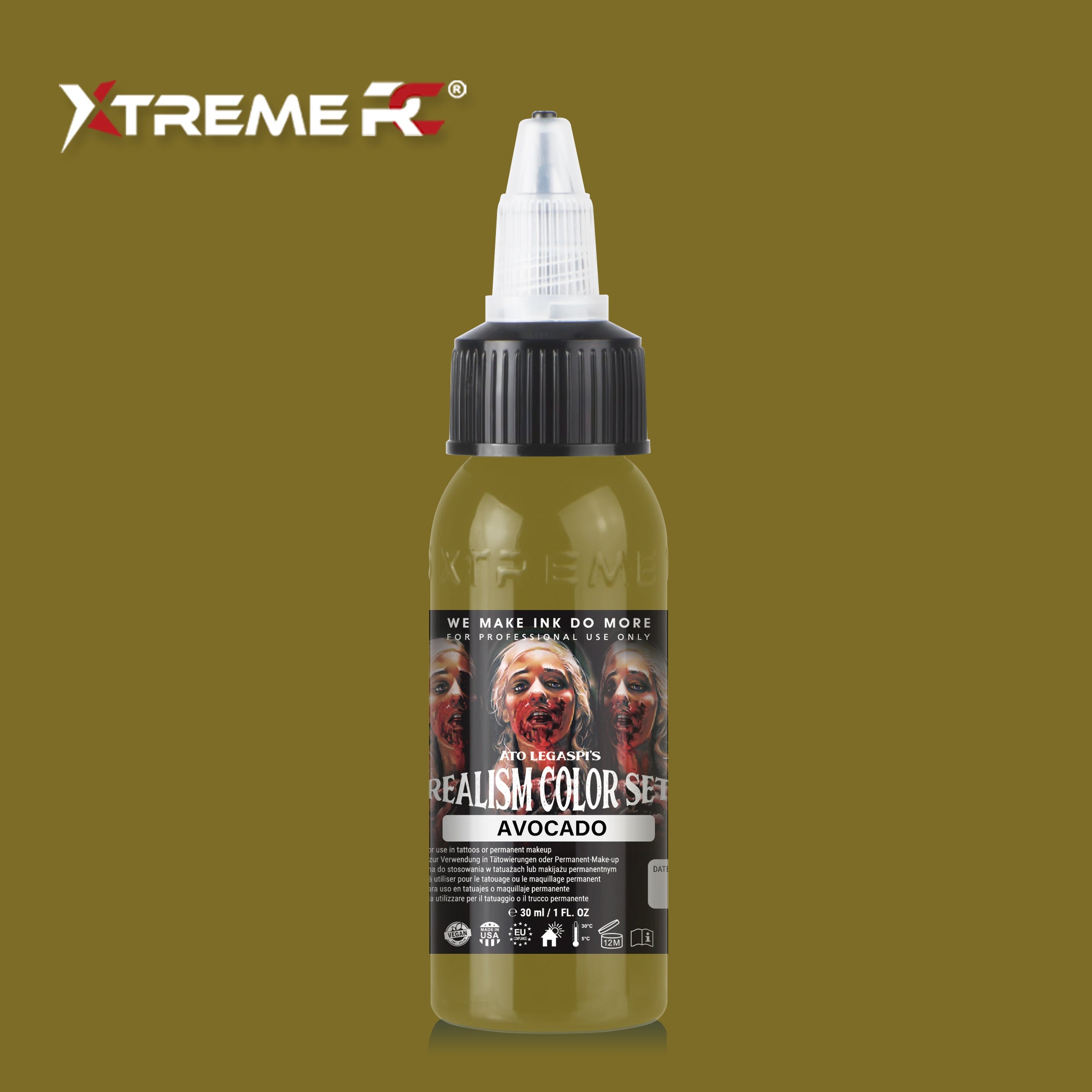 Avocado Ink Color Avocado | Xtreme Inks – worldwidetattoo.ca