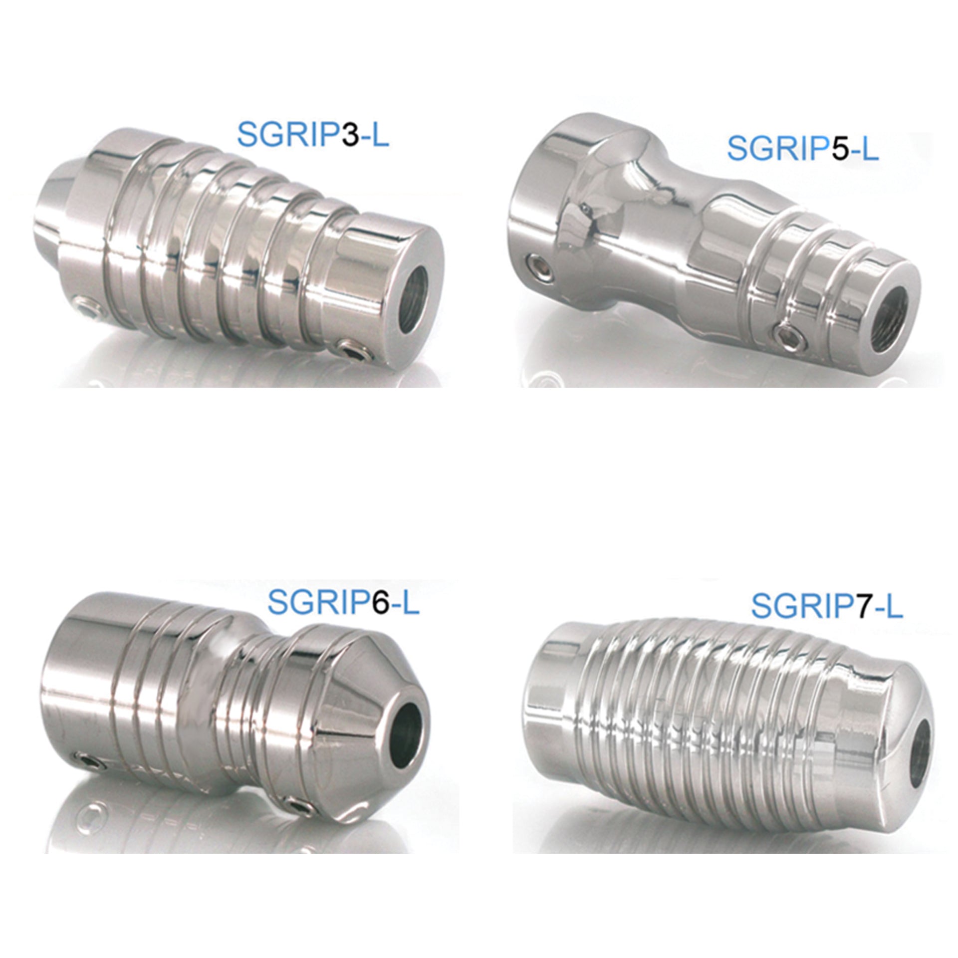 316 Stainless Steel Tattoo Grips
