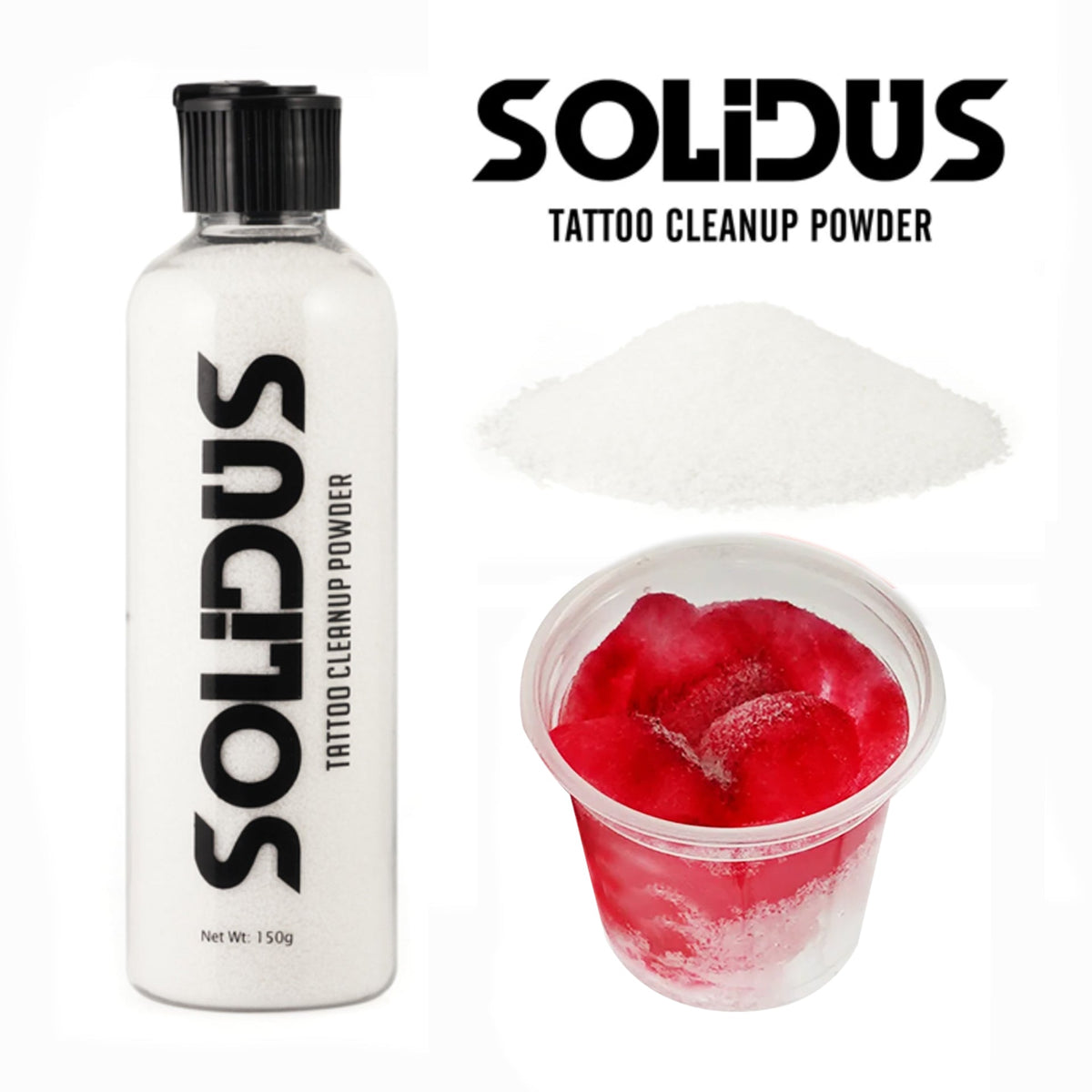 Medical Solidifying Powder Liquid Solidifier & Needle Sponge | Studio Hygiene – worldwidetattoo.ca