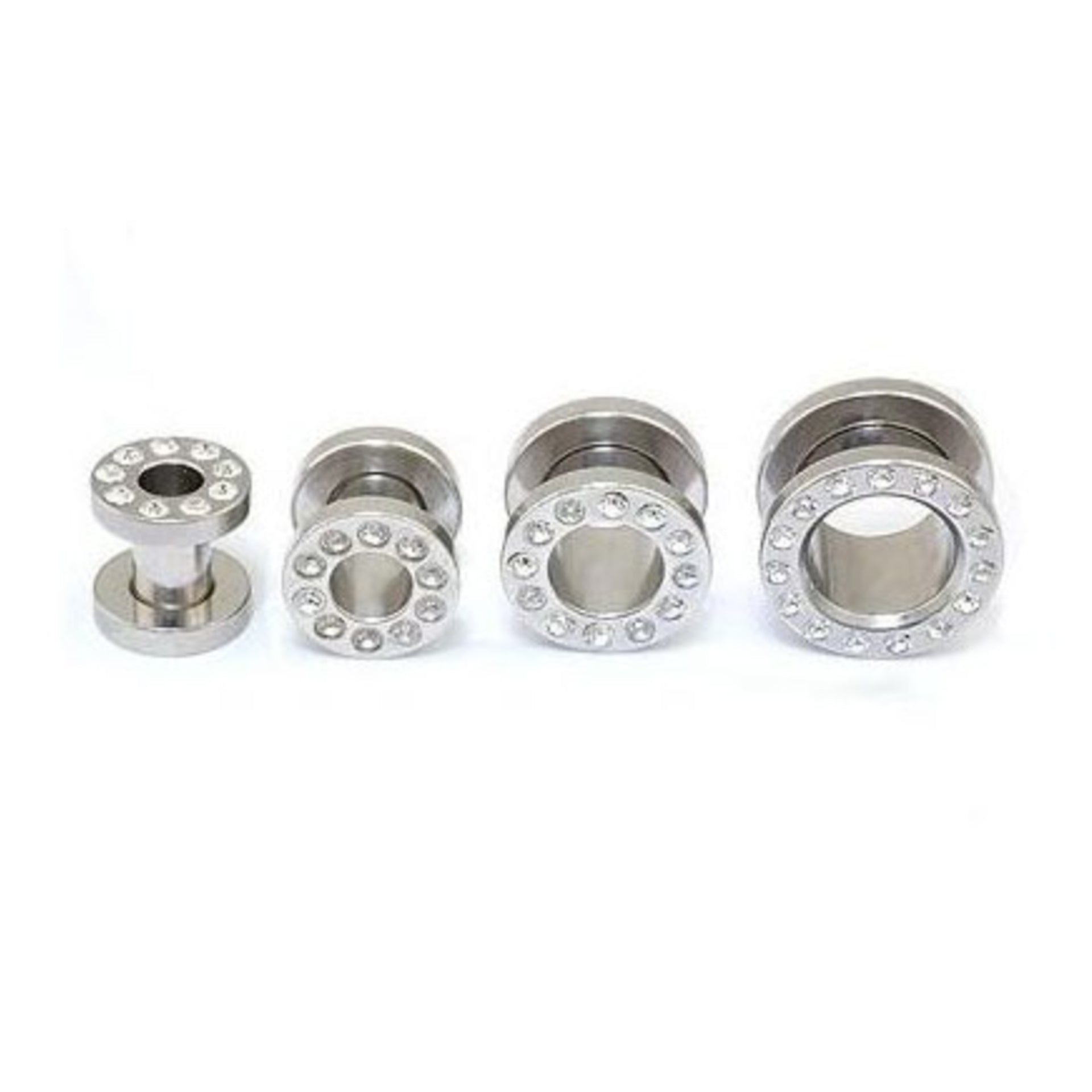 Secure Threaded Tunnels for Ear Stretching