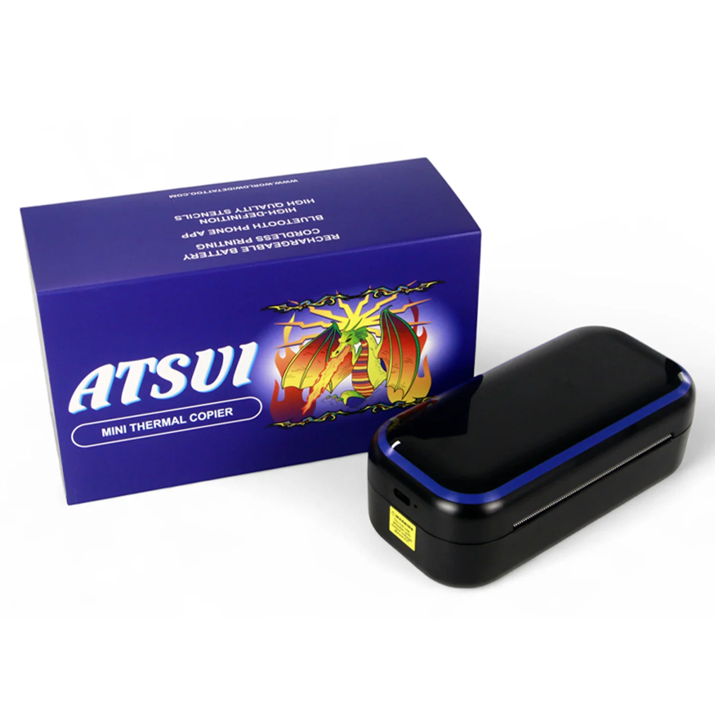 ATSUI Mini Wireless Tattoo Stencil Machine | WorldWide Tattoo ...