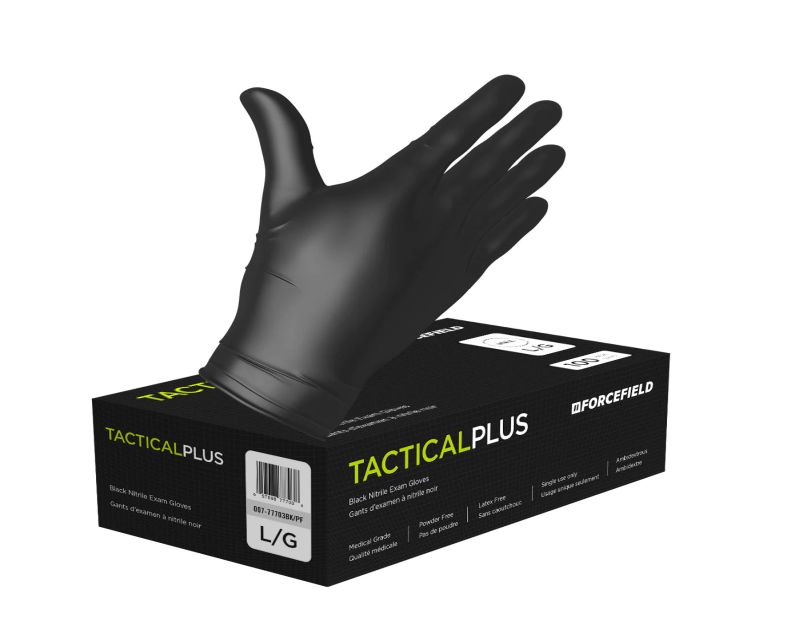 Black Nitrile Gloves